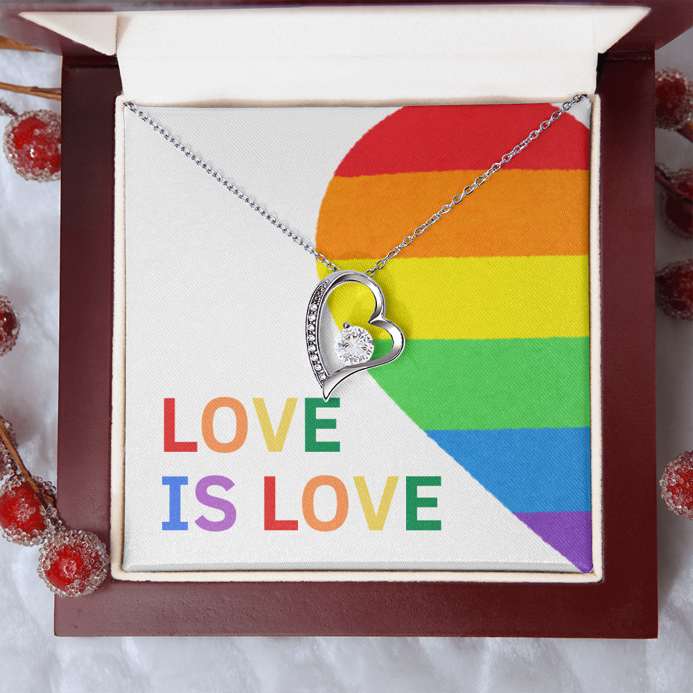 "Lovara" Forever Love Necklace w/Message