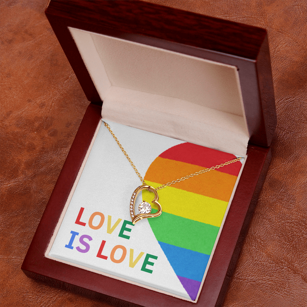 "Lovara" Forever Love Necklace w/Message