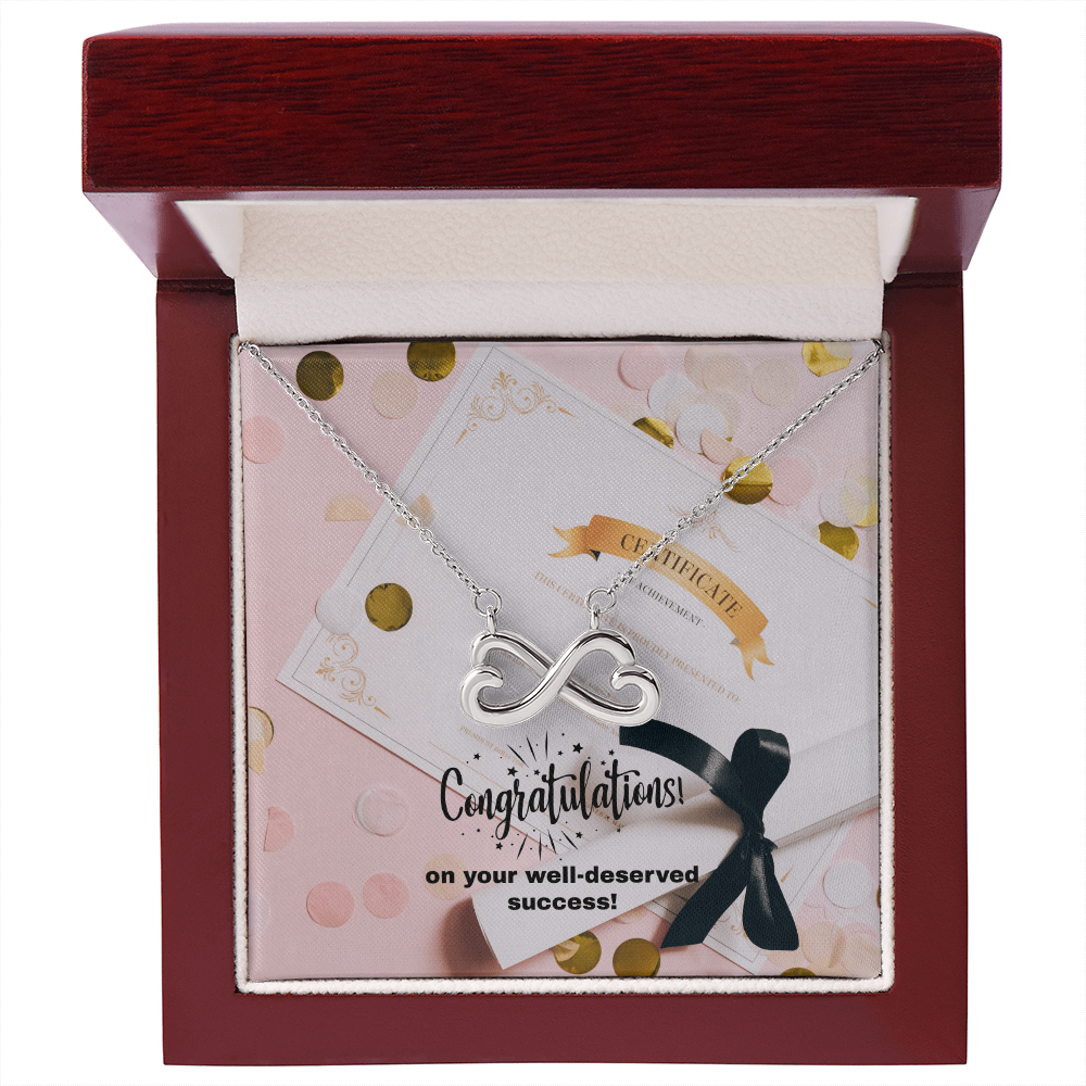 "Endira" Endless Love Necklace w/Message