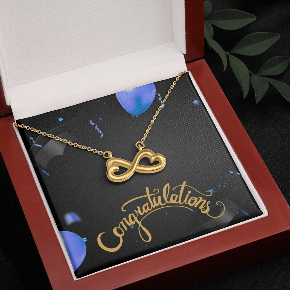 "Endira" Endless Love Necklace w/Message