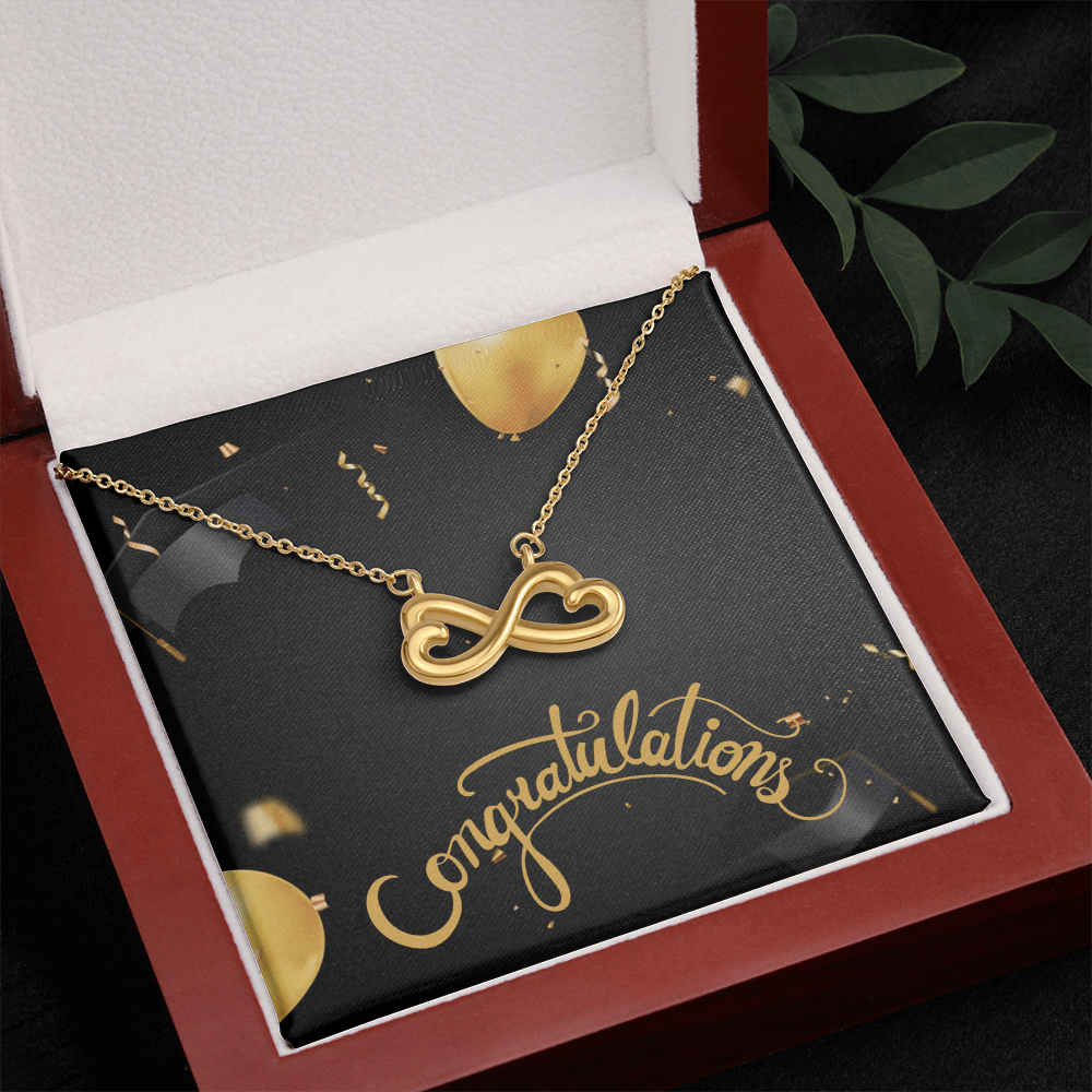 "Endira" Endless Love Necklace w/Message