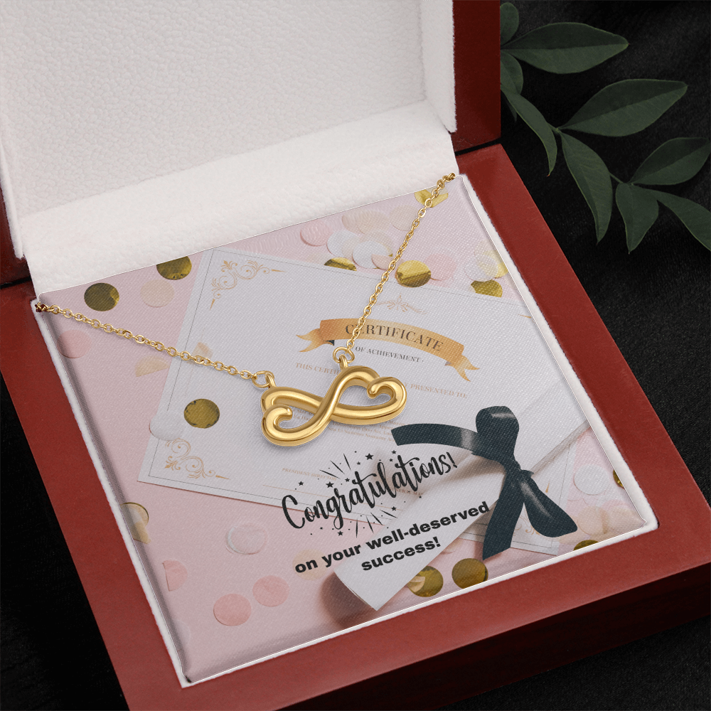 "Endira" Endless Love Necklace w/Message