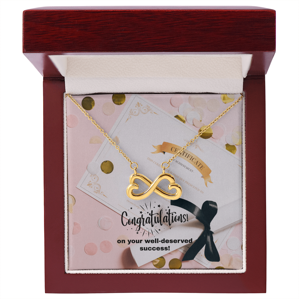 "Endira" Endless Love Necklace w/Message