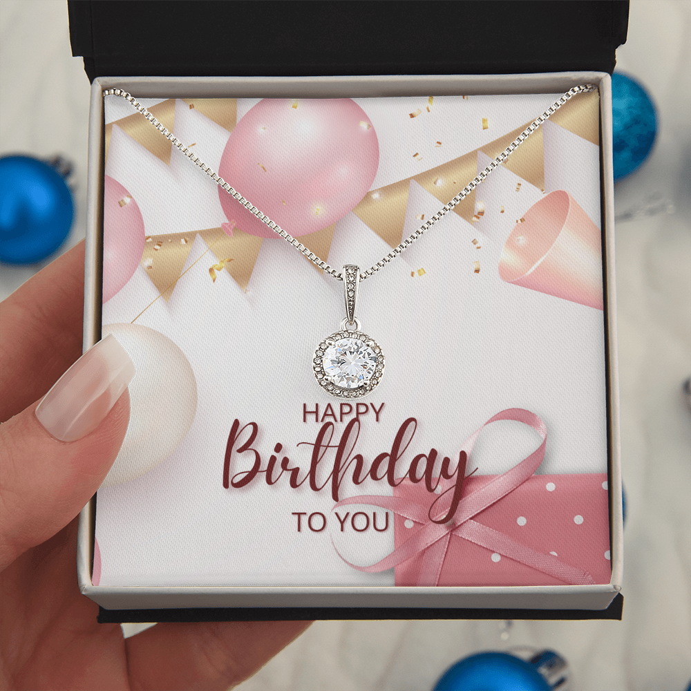 "Arula" Eternal Hope Necklace w/ Birthday Message