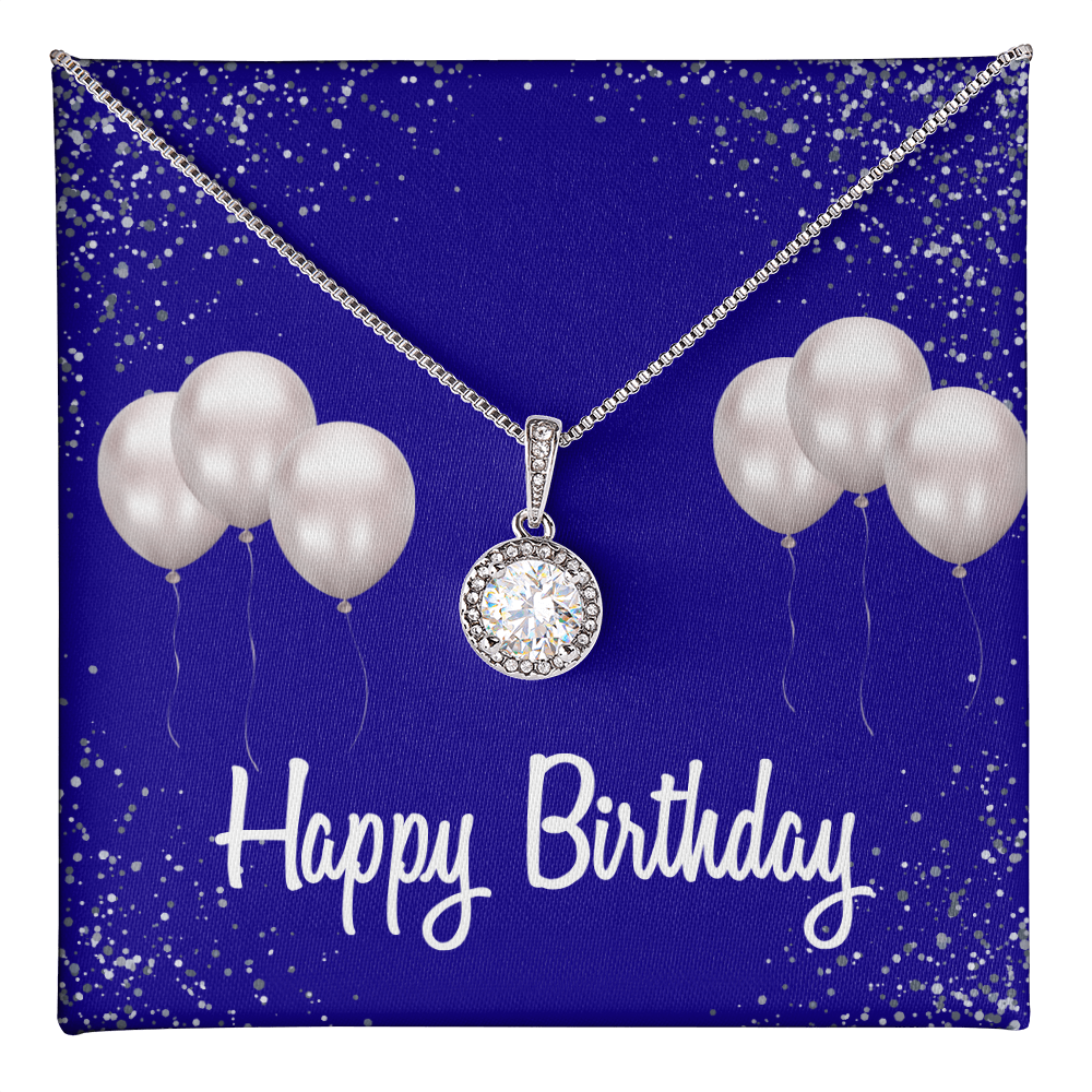 "Arula" Eternal Hope Necklace (Happy Birthday Message)
