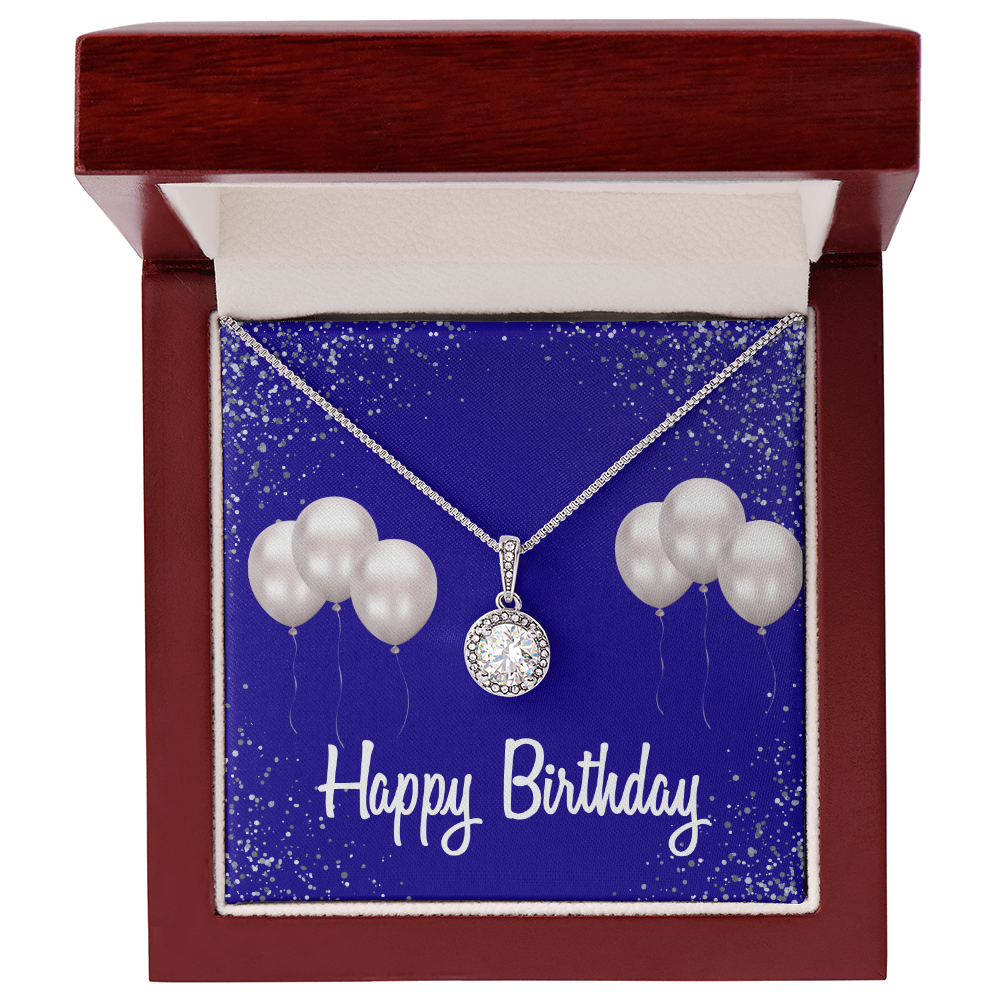 "Arula" Eternal Hope Necklace (Happy Birthday Message)