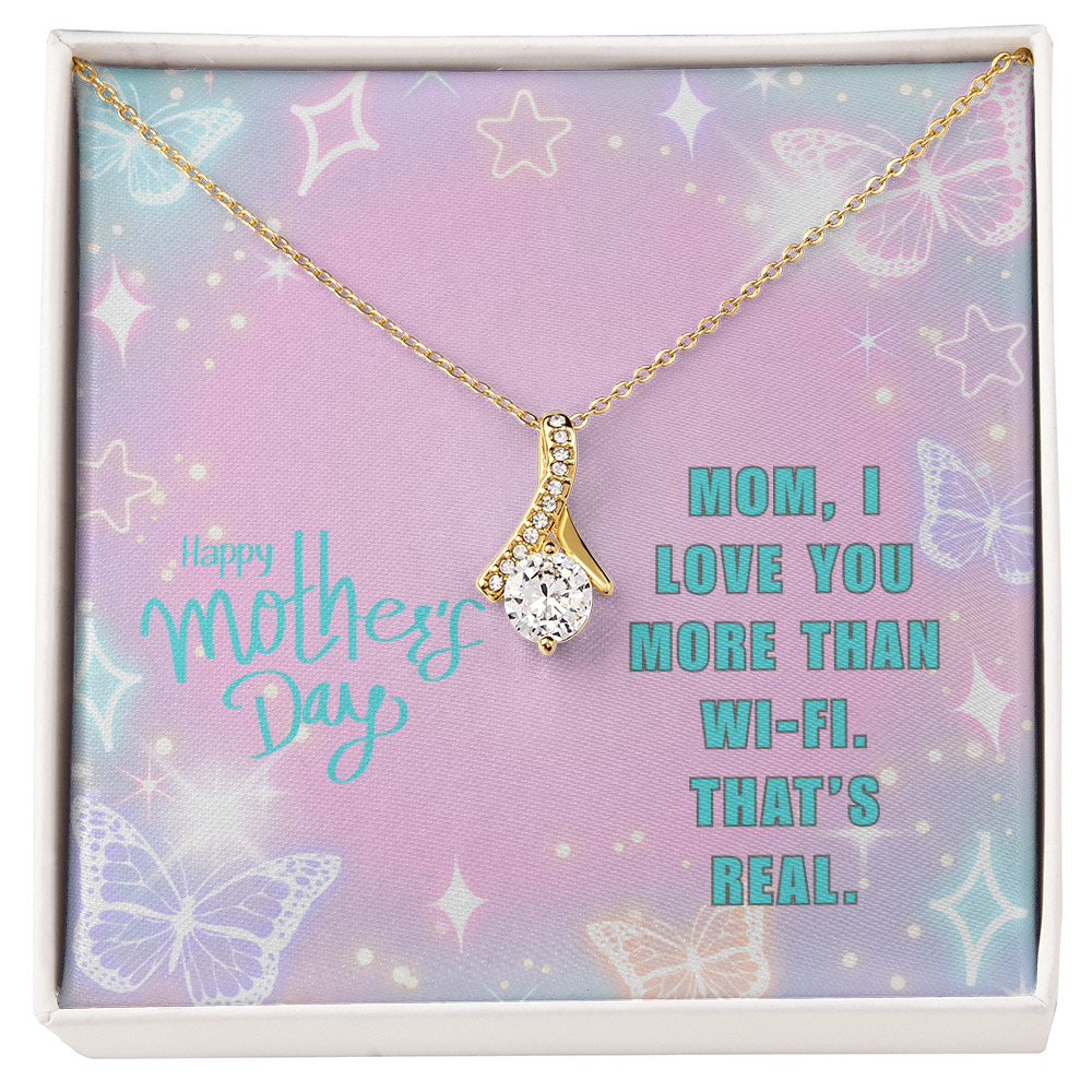 "Solure" Alluring Beauty Necklace w/Message