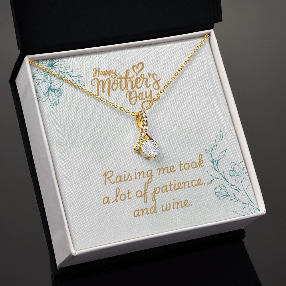 "Solure" Alluring Beauty Necklace w/ Mother's Day Message