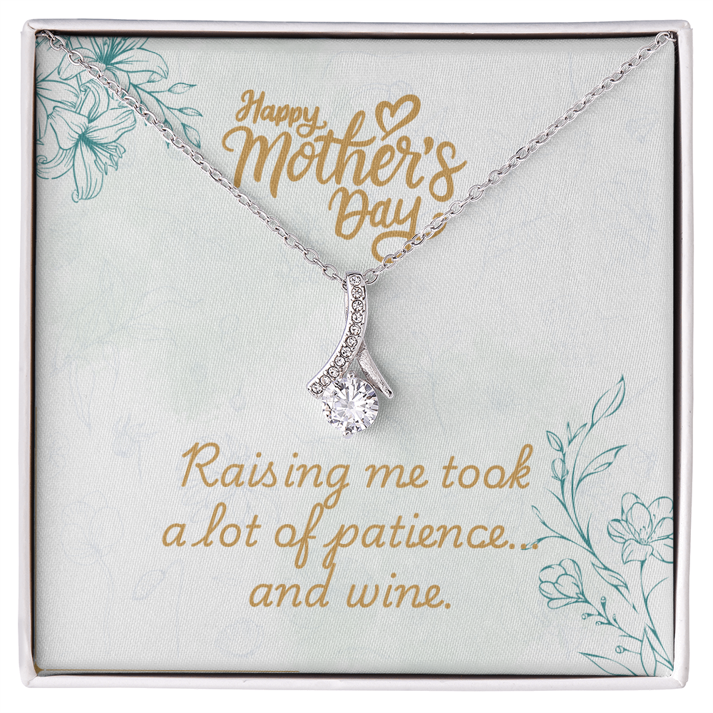 "Solure" Alluring Beauty Necklace w/ Mother's Day Message