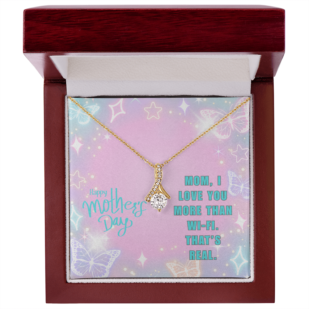 "Solure" Alluring Beauty Necklace w/Message