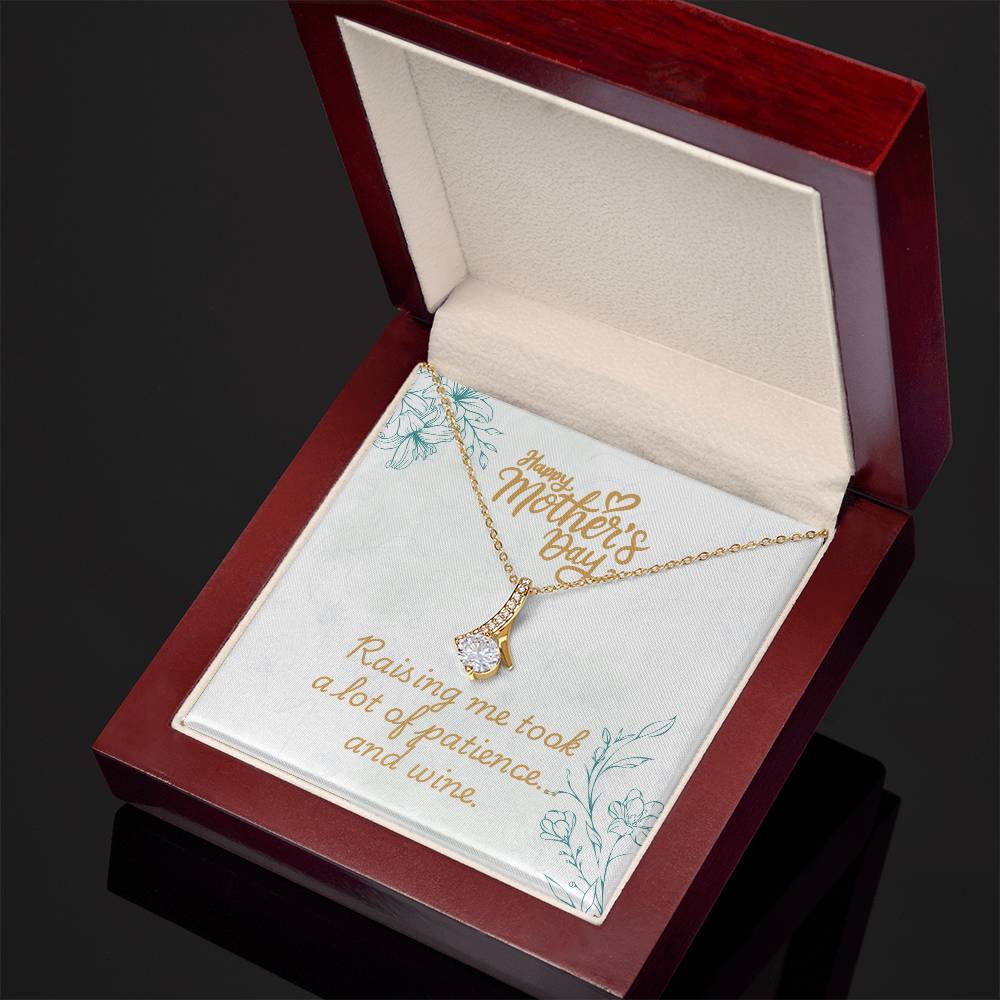 "Solure" Alluring Beauty Necklace w/ Mother's Day Message
