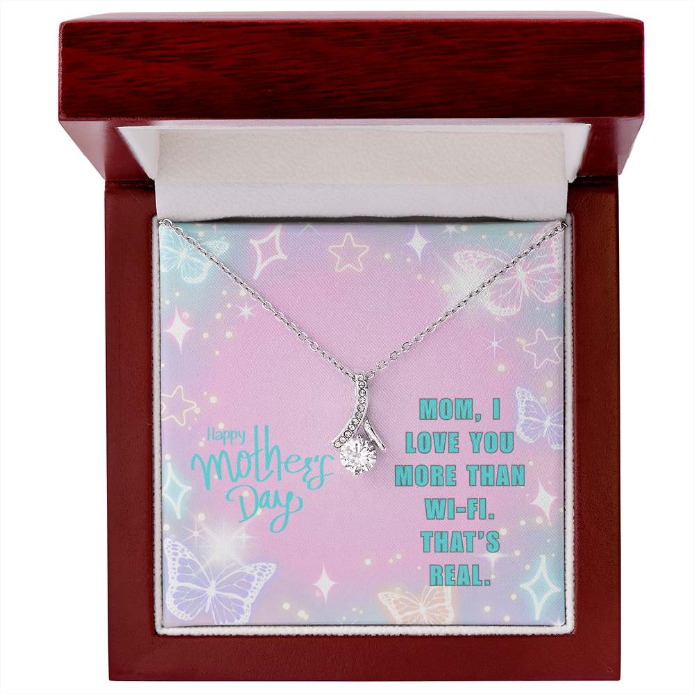 "Solure" Alluring Beauty Necklace w/Message
