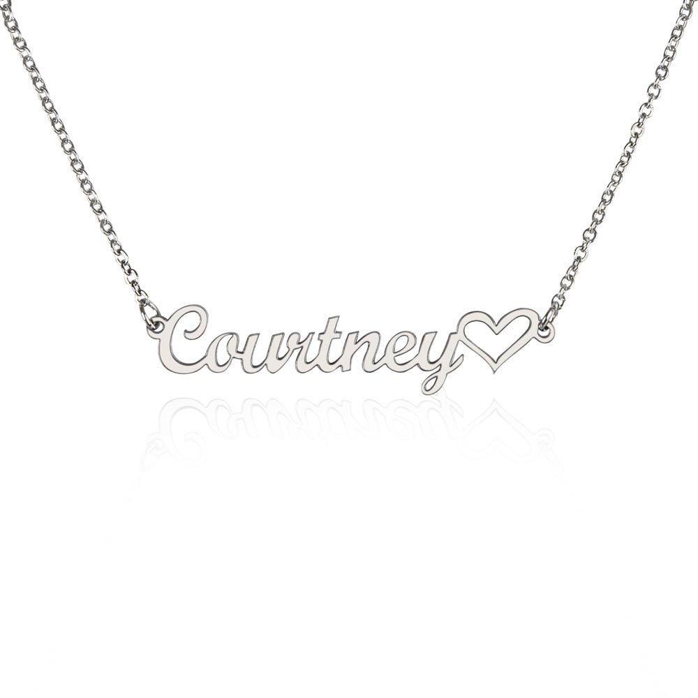 "Liora" Heat Name Necklace