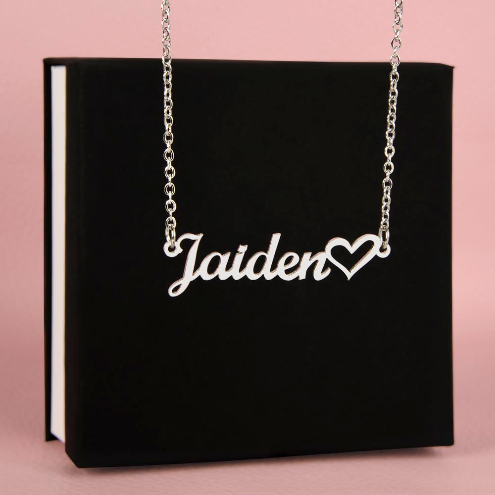 "Liora" Heat Name Necklace
