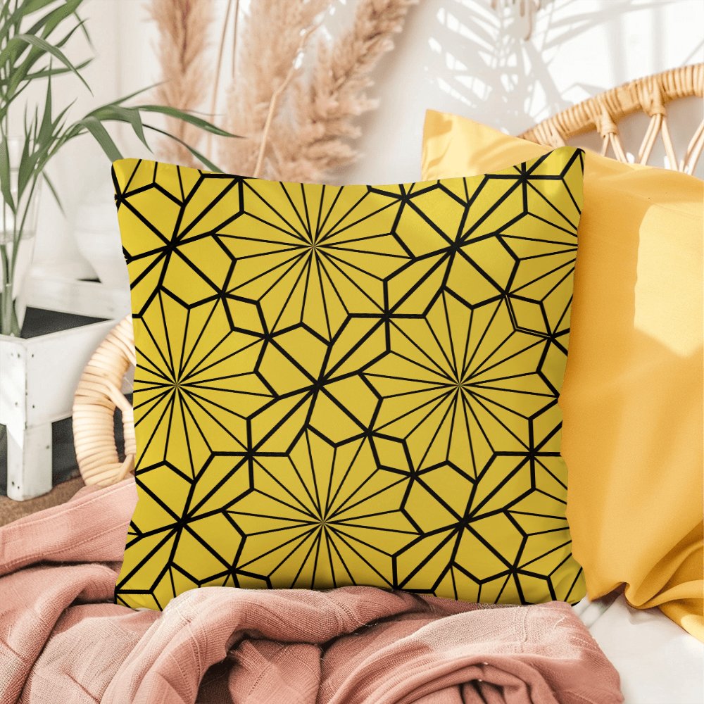 Yellow Flower Indoor/Outdoor Pillow