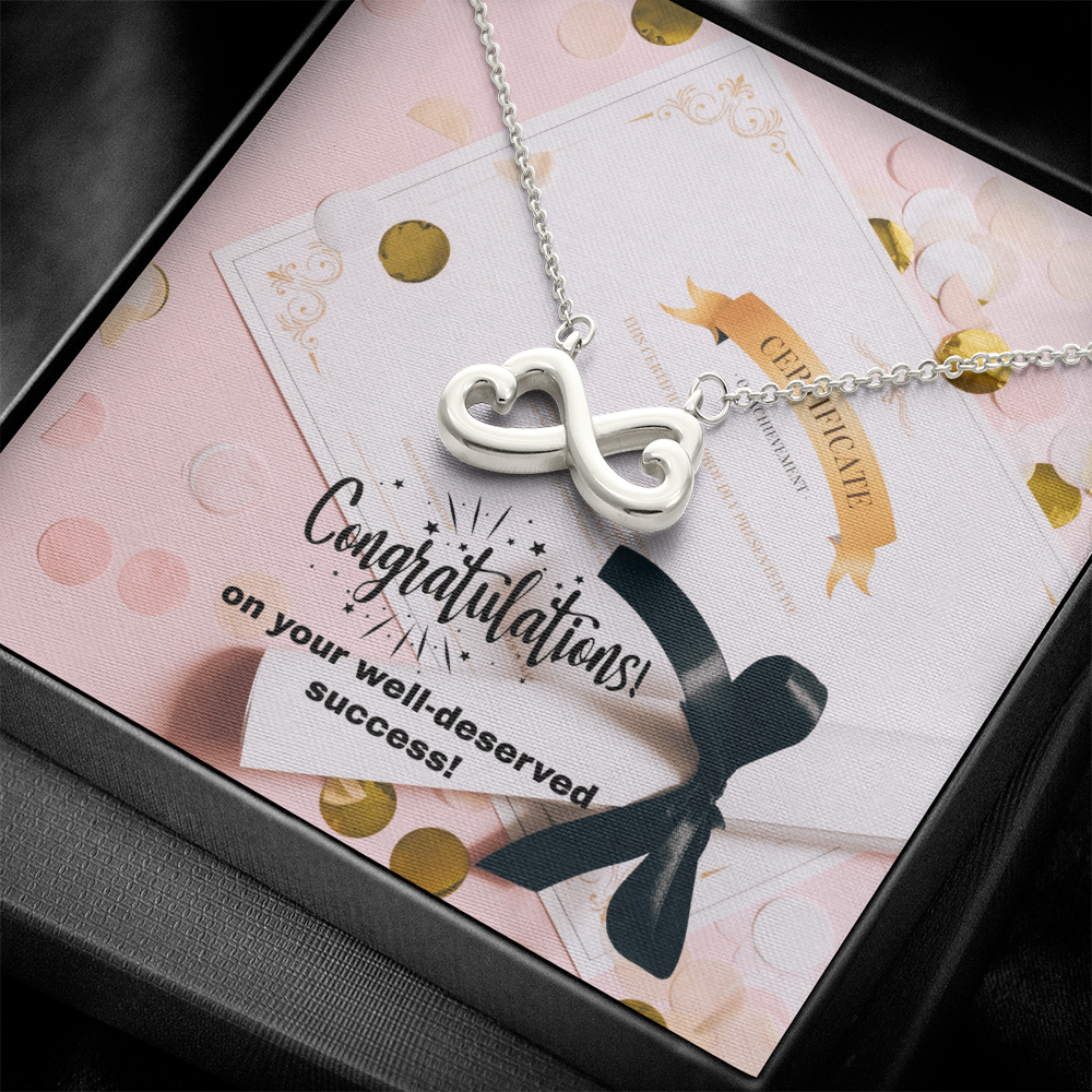 "Endira" Endless Love Necklace w/Message