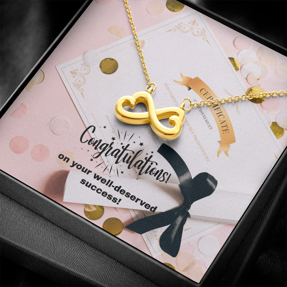 "Endira" Endless Love Necklace w/Message