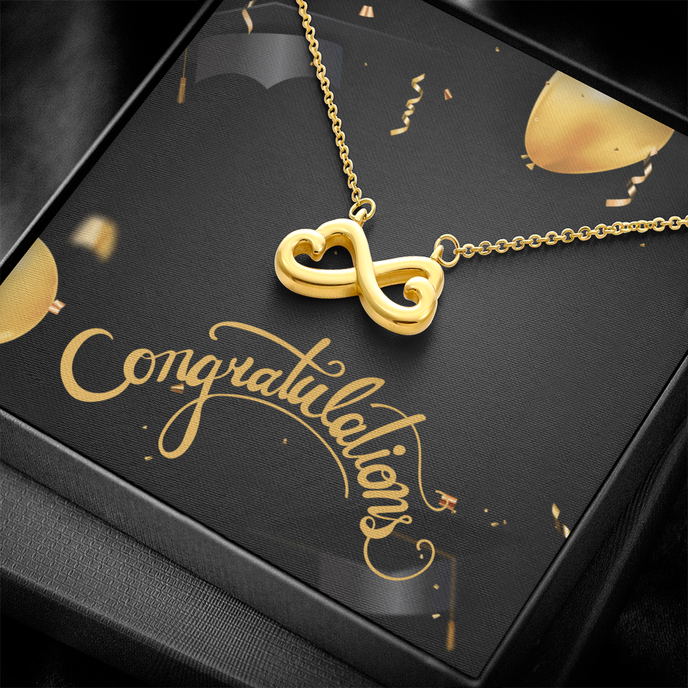 "Endira" Endless Love Necklace w/Message
