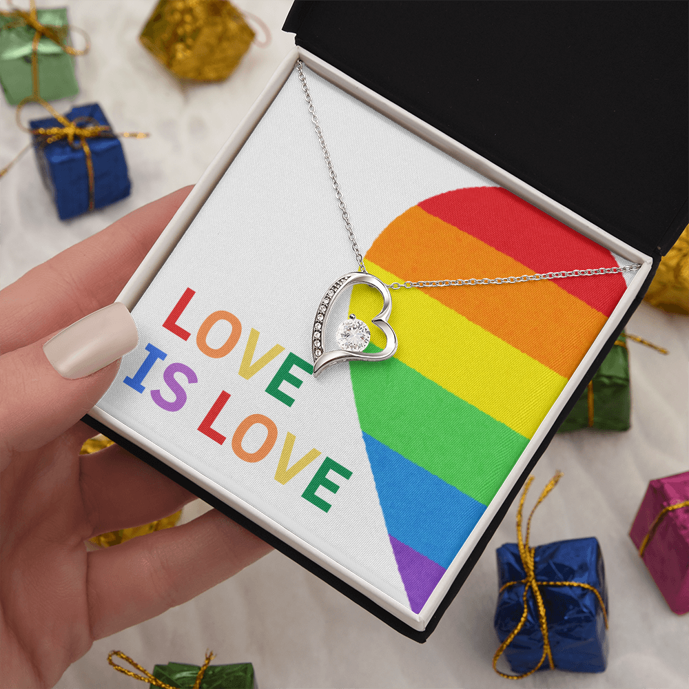 "Lovara" Forever Love Necklace w/Message