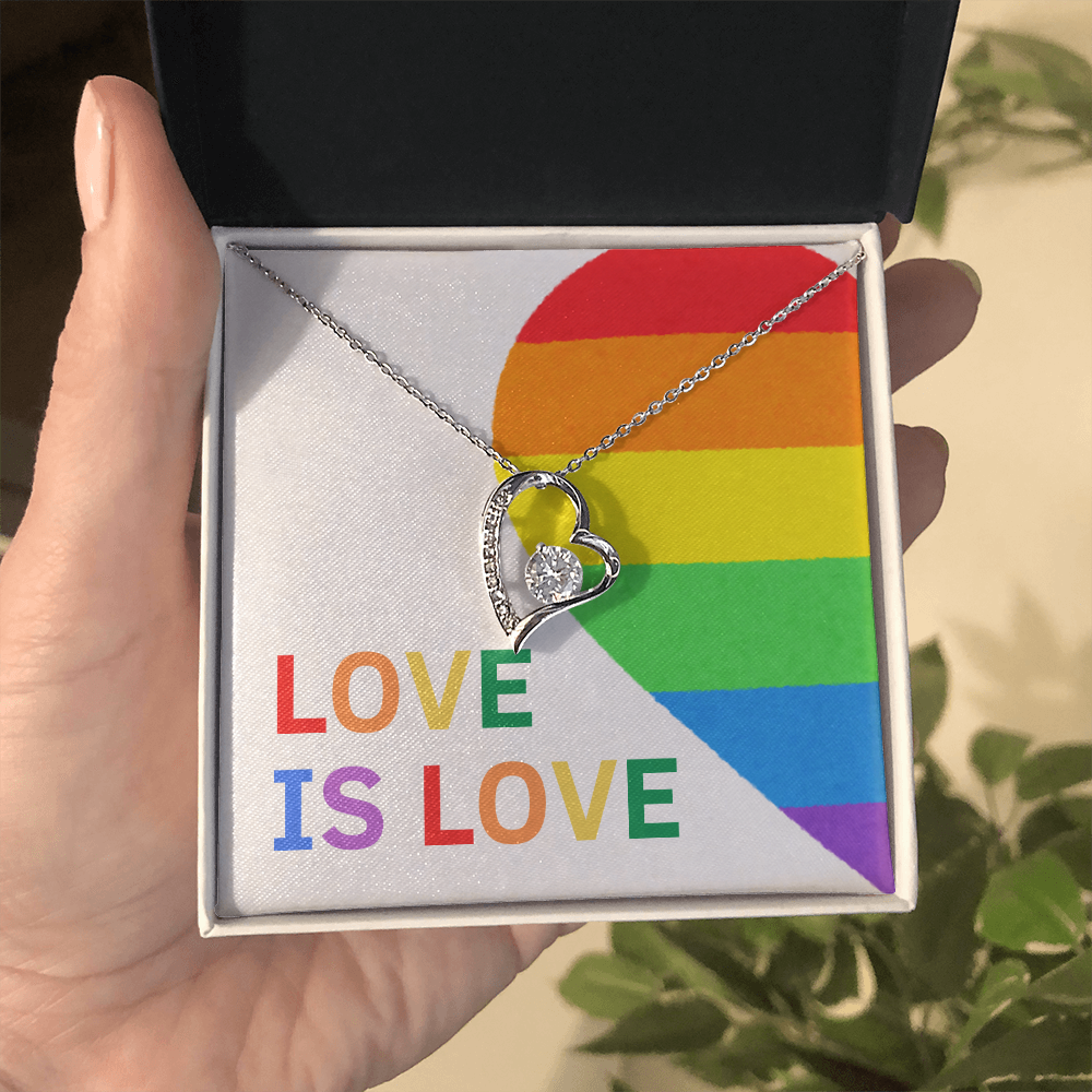 "Lovara" Forever Love Necklace w/Message