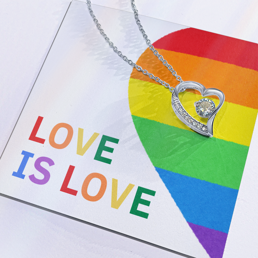 "Lovara" Forever Love Necklace w/Message
