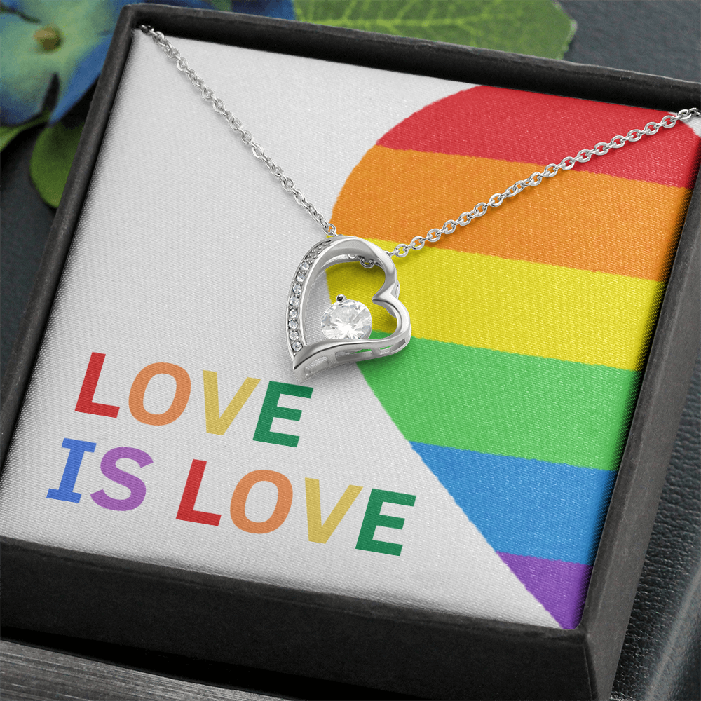 "Lovara" Forever Love Necklace w/Message