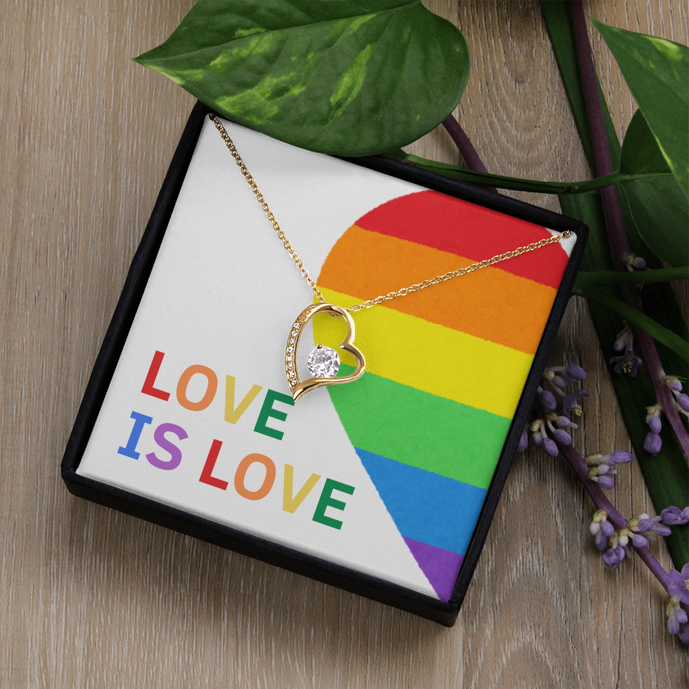"Lovara" Forever Love Necklace w/Message