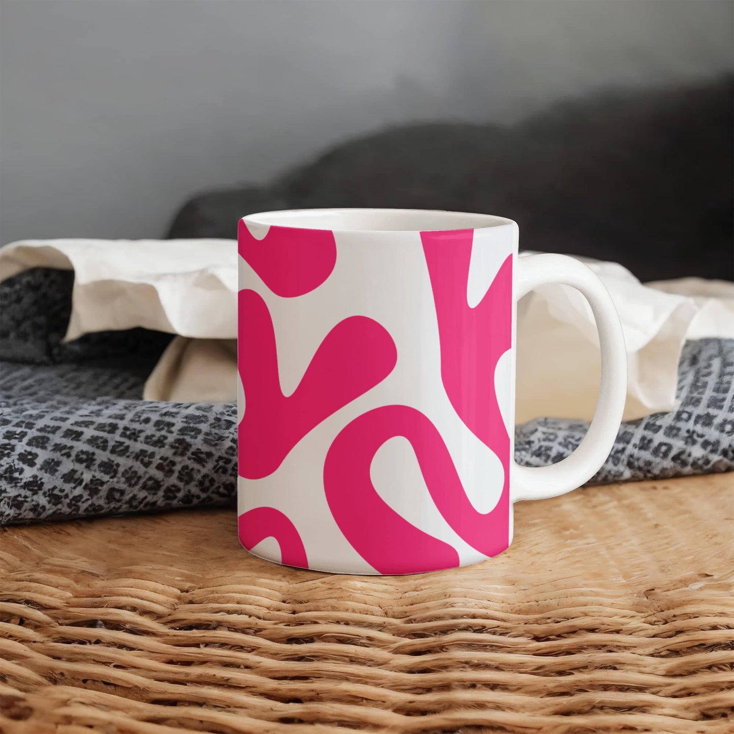 Swirly Pink Mug