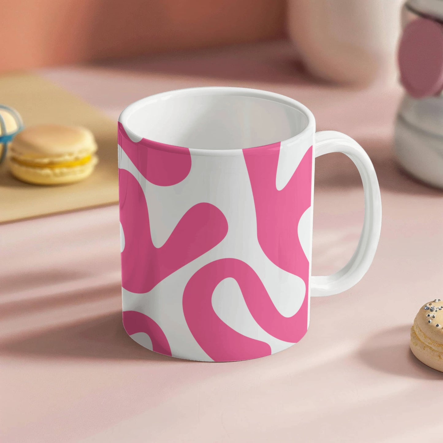 Swirly Pink Mug