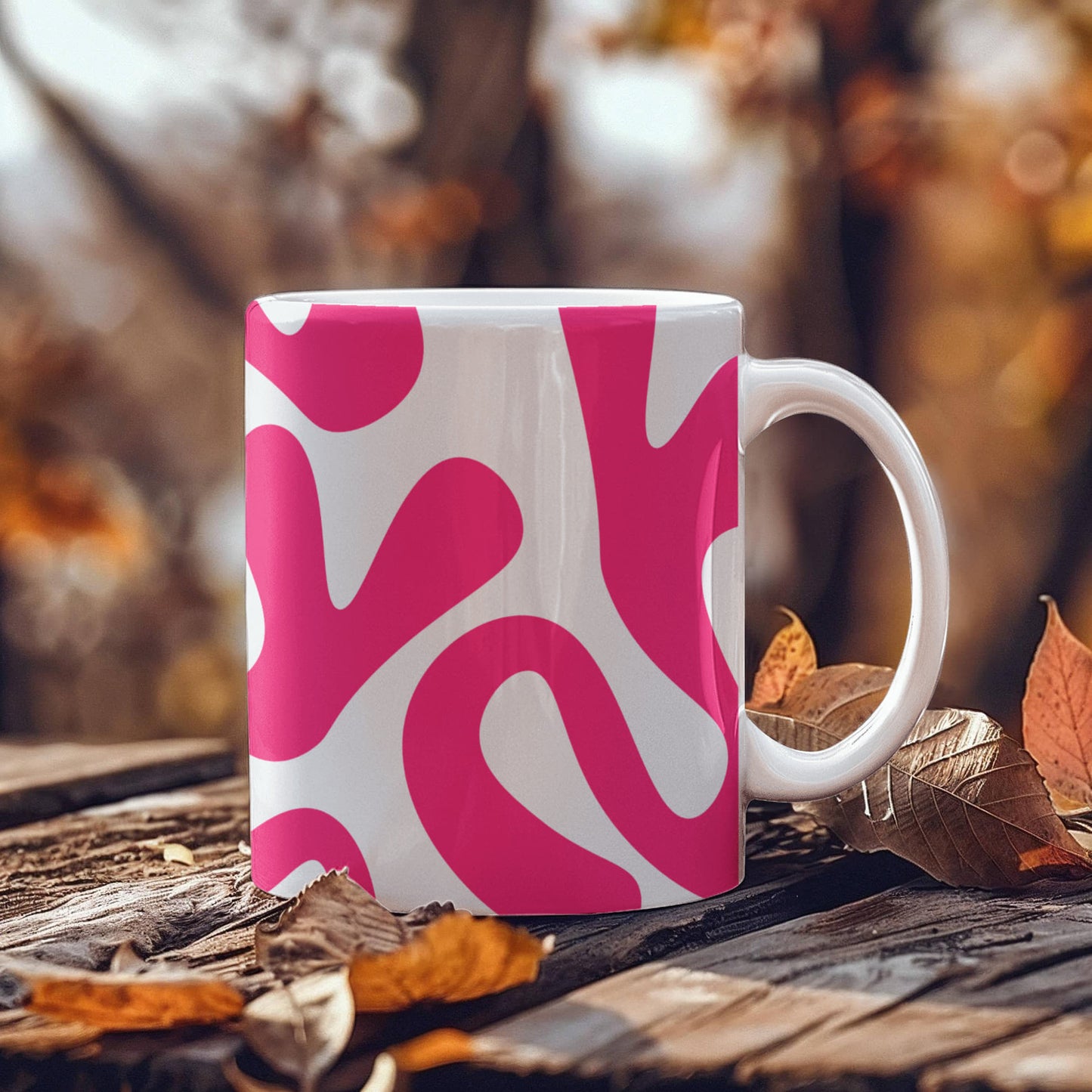 Swirly Pink Mug