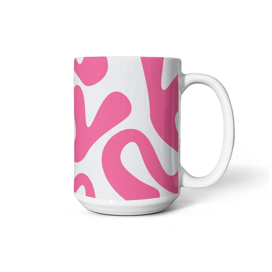 Swirly Pink Mug