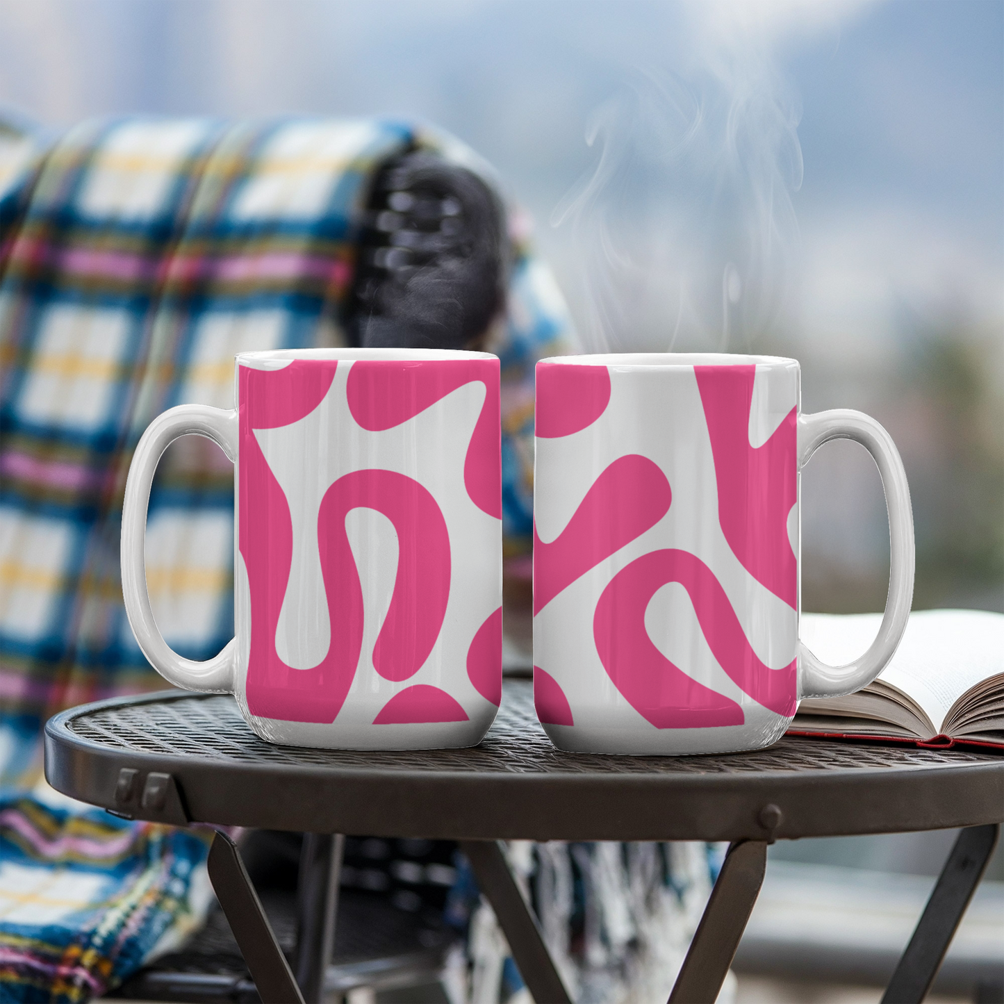 Swirly Pink Mug