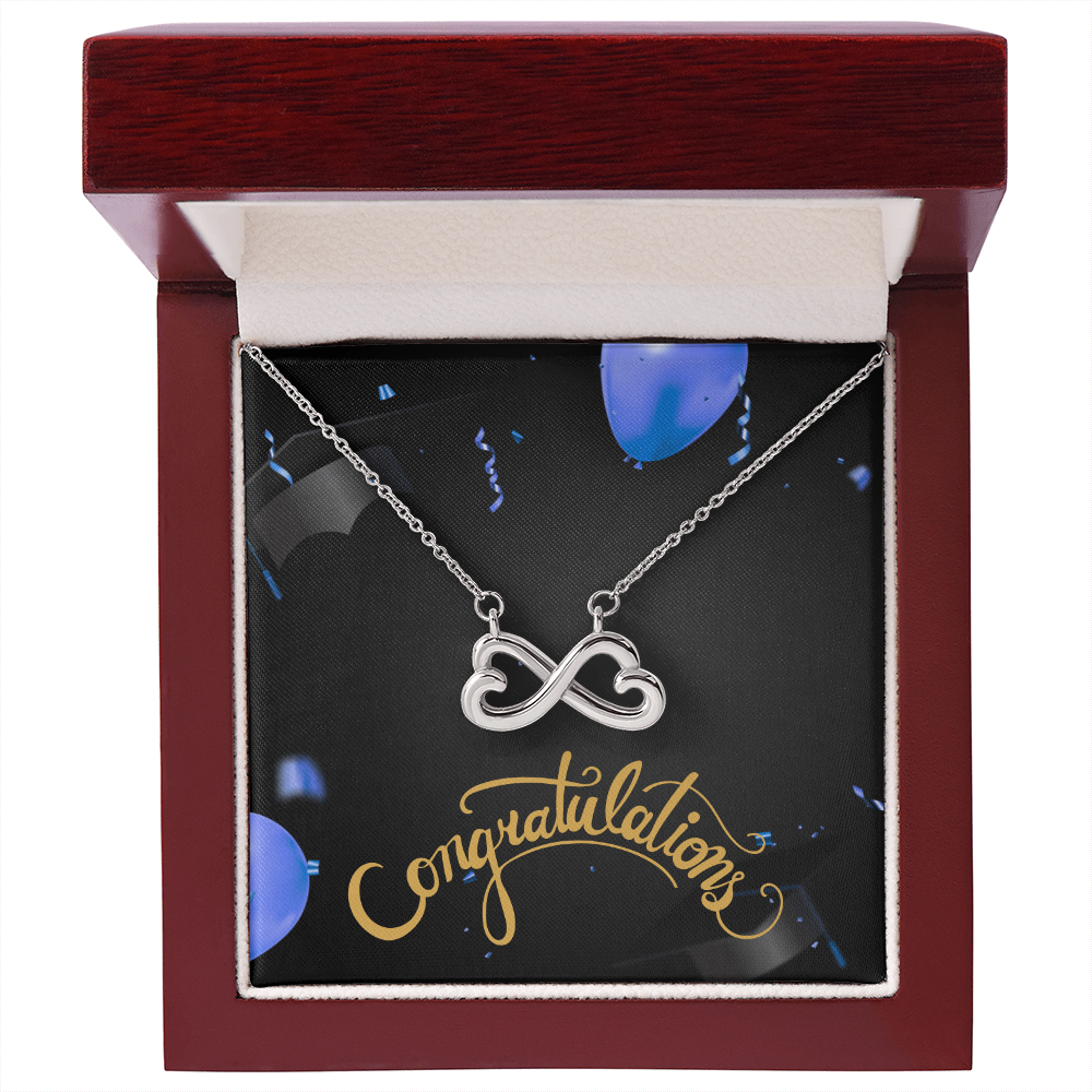 "Endira" Endless Love Necklace w/Message
