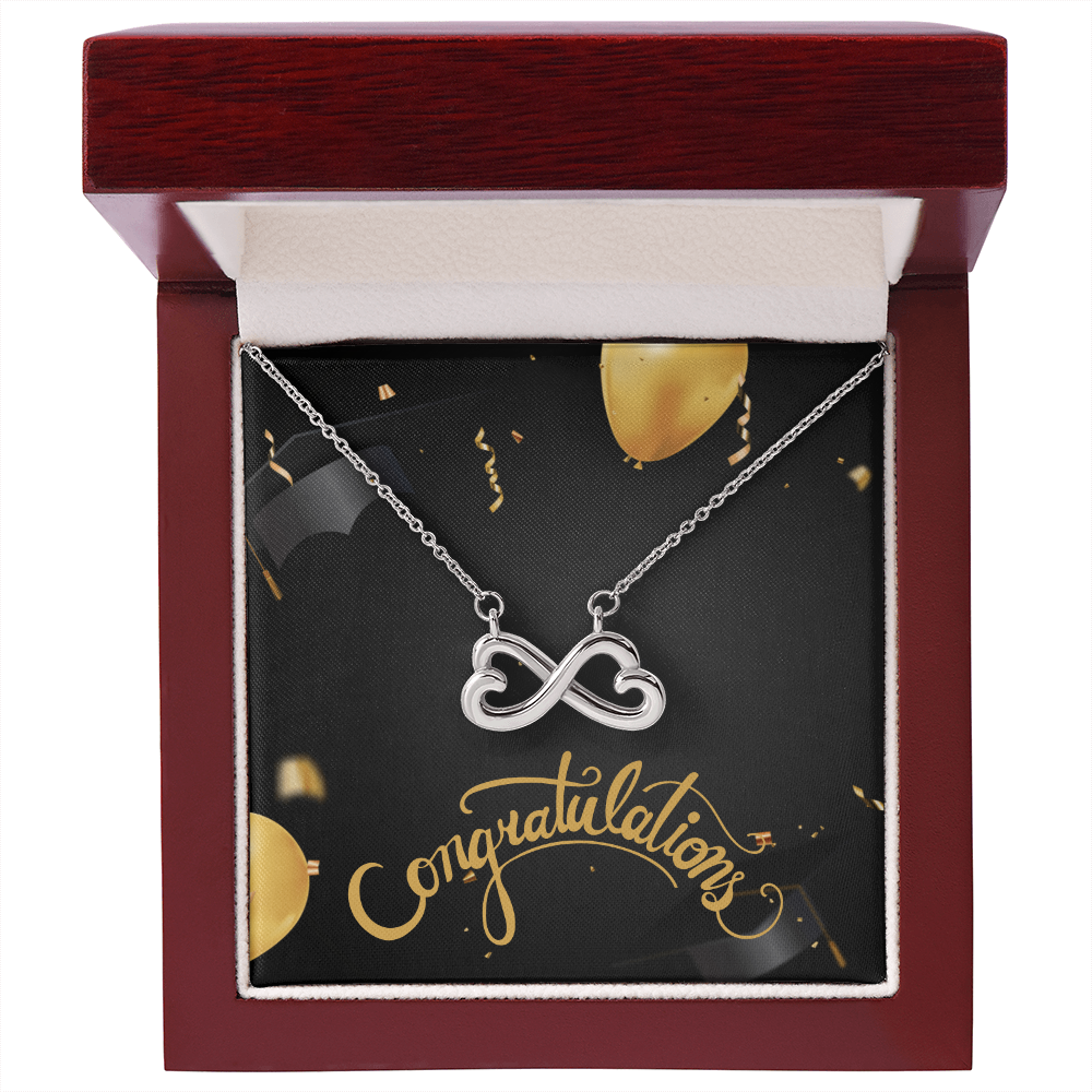 "Endira" Endless Love Necklace w/Message
