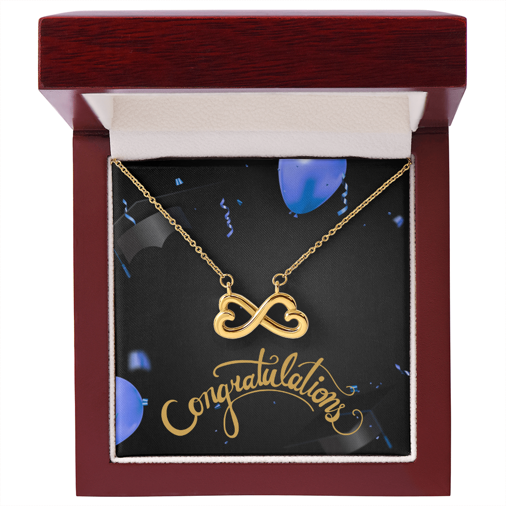"Endira" Endless Love Necklace w/Message
