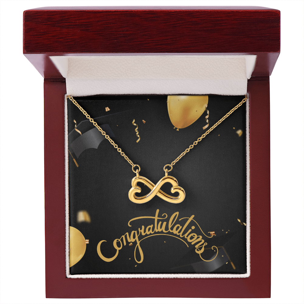 "Endira" Endless Love Necklace w/Message