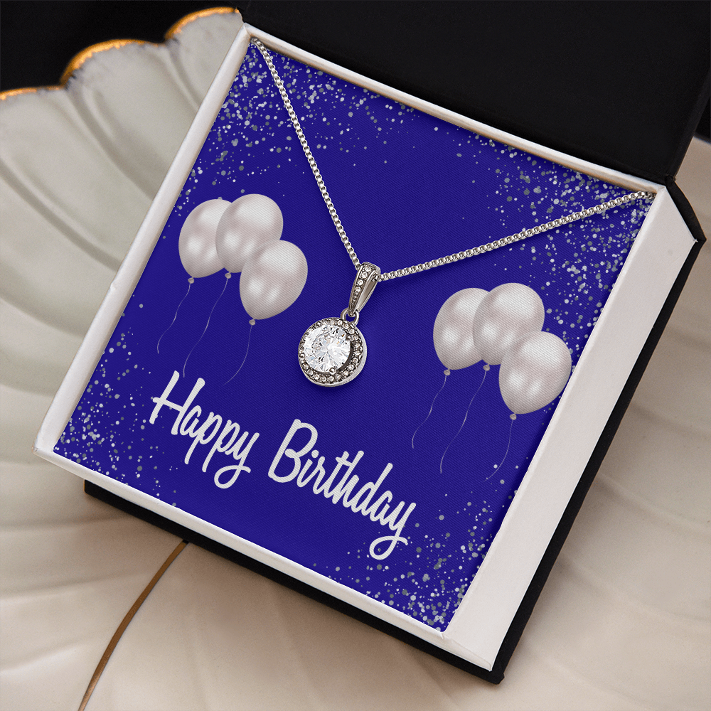 "Arula" Eternal Hope Necklace (Happy Birthday Message)