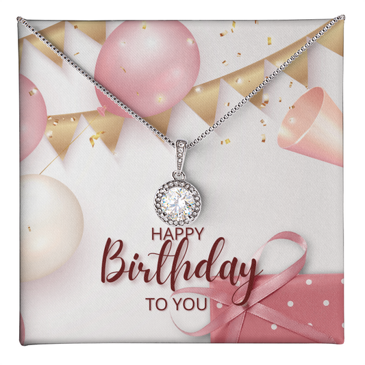 "Arula" Eternal Hope Necklace w/ Birthday Message