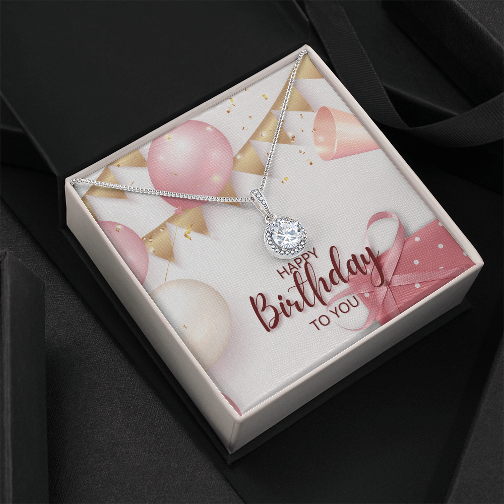 "Arula" Eternal Hope Necklace w/ Birthday Message