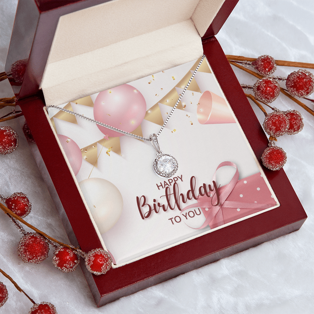 "Arula" Eternal Hope Necklace w/ Birthday Message