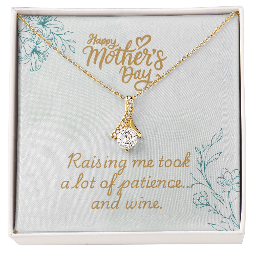 "Solure" Alluring Beauty Necklace w/ Mother's Day Message
