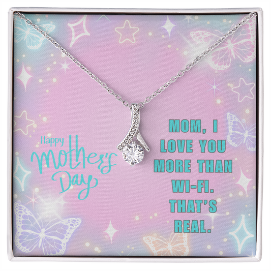 "Solure" Alluring Beauty Necklace w/Message