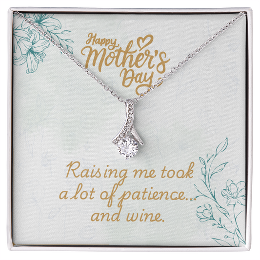 "Solure" Alluring Beauty Necklace w/ Mother's Day Message