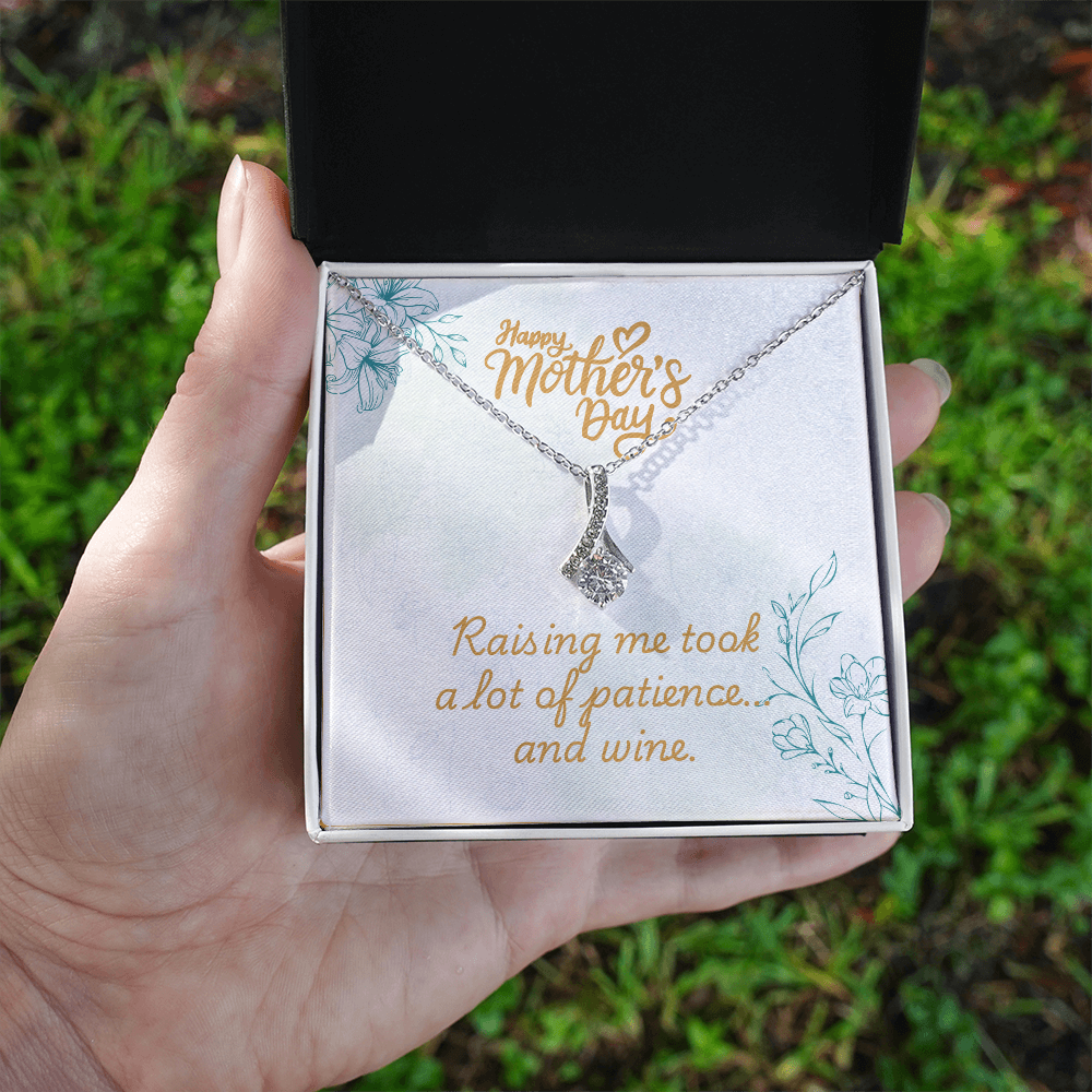 "Solure" Alluring Beauty Necklace w/ Mother's Day Message