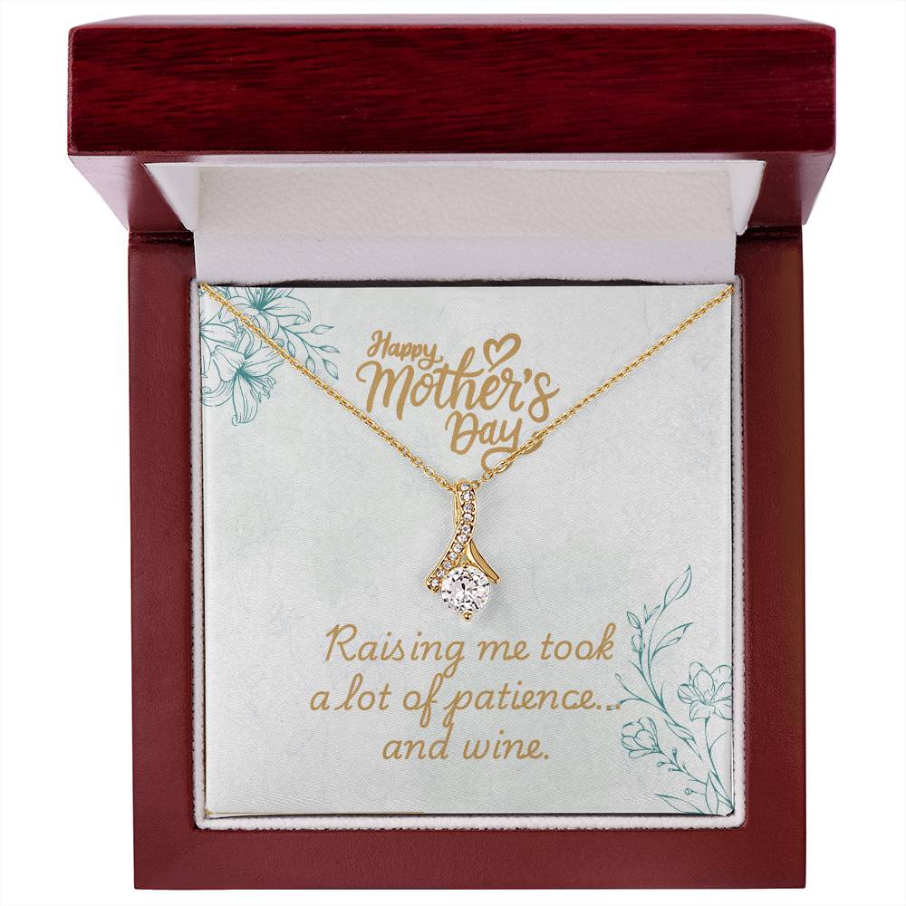"Solure" Alluring Beauty Necklace w/ Mother's Day Message
