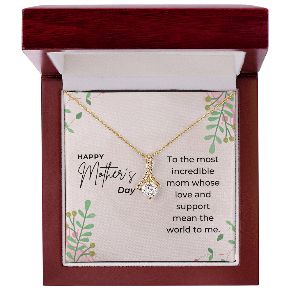 "Solure" Alluring Beauty Necklace w/Mother's