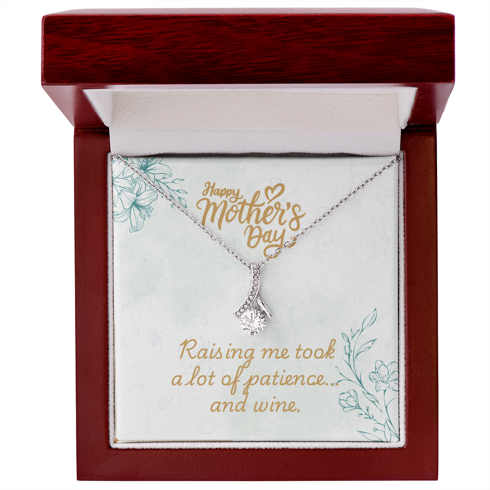 "Solure" Alluring Beauty Necklace w/ Mother's Day Message