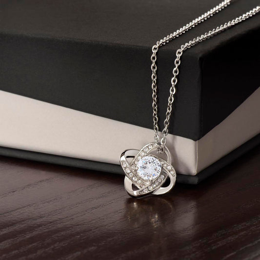 "Twined Soul" Love Knot Necklace w/o Message