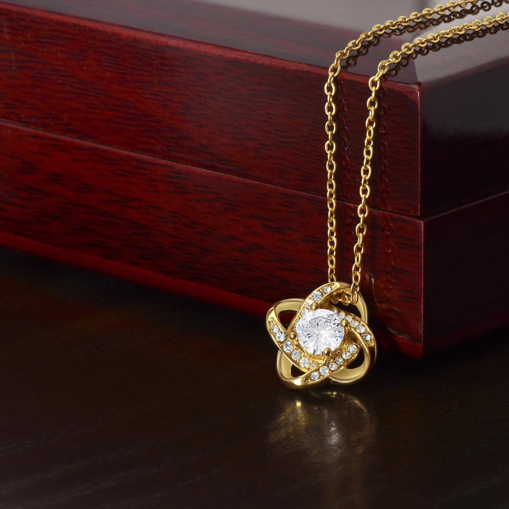 "Twined Soul" Love Knot Necklace w/o Message