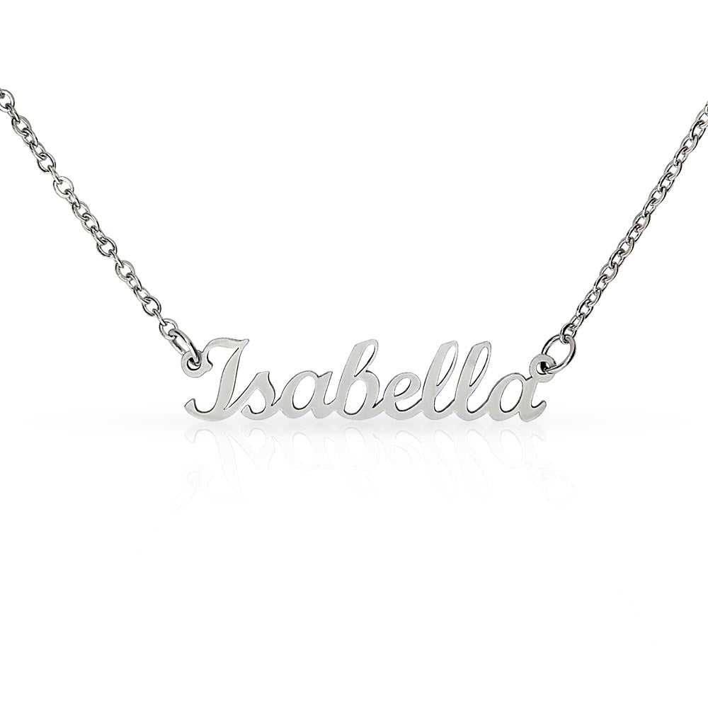 "Amori" Name Necklace